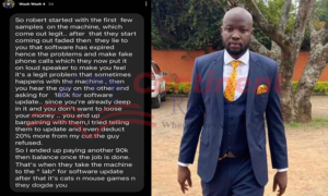 Robert Riagah and Jared Otieno